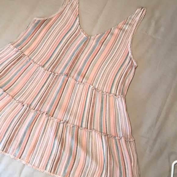 Knox Rose Tops - Front/back deep vneck swing top